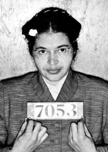 Rosa Parks mugshot